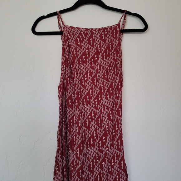 Stone Cold Fox Crepe Helmut Maxi Dress Size 1 - Picture 7 of 13